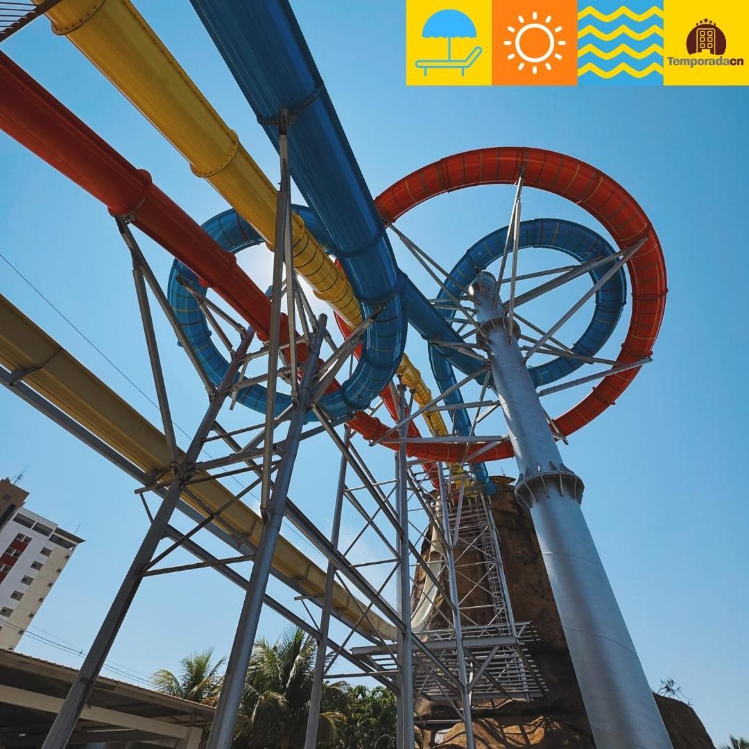 Piazza Com Acesso Ao Acqua Park - Gustavo Aparthotel Caldas Novas Eksteriør bilde